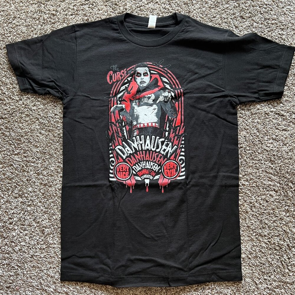 Men's AEW PWT All Elite Crate Exclusive Danhausen "Very Nice & Evil" T-Shirt - M